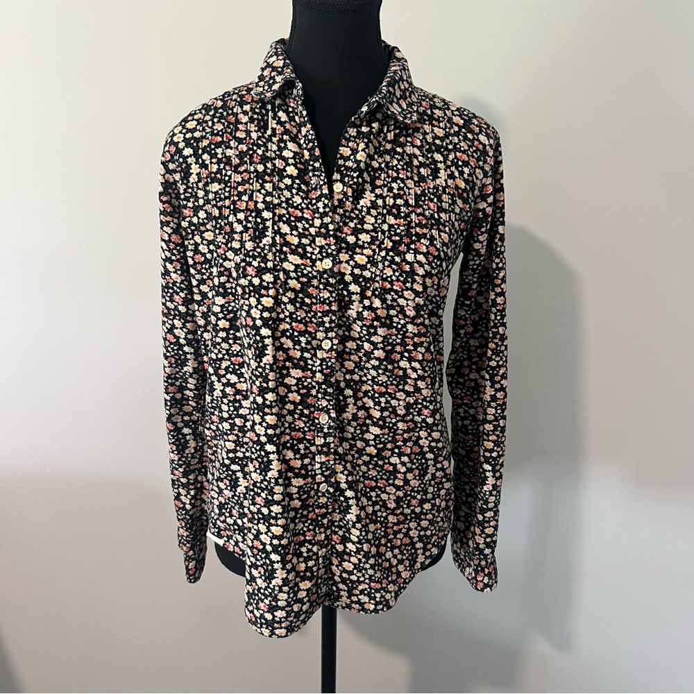ANTHROPOLOGIE | BIRDS OF PARADIS BY TRAVOTA BUTTON DOWN